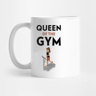 Queen In The Gym Mug